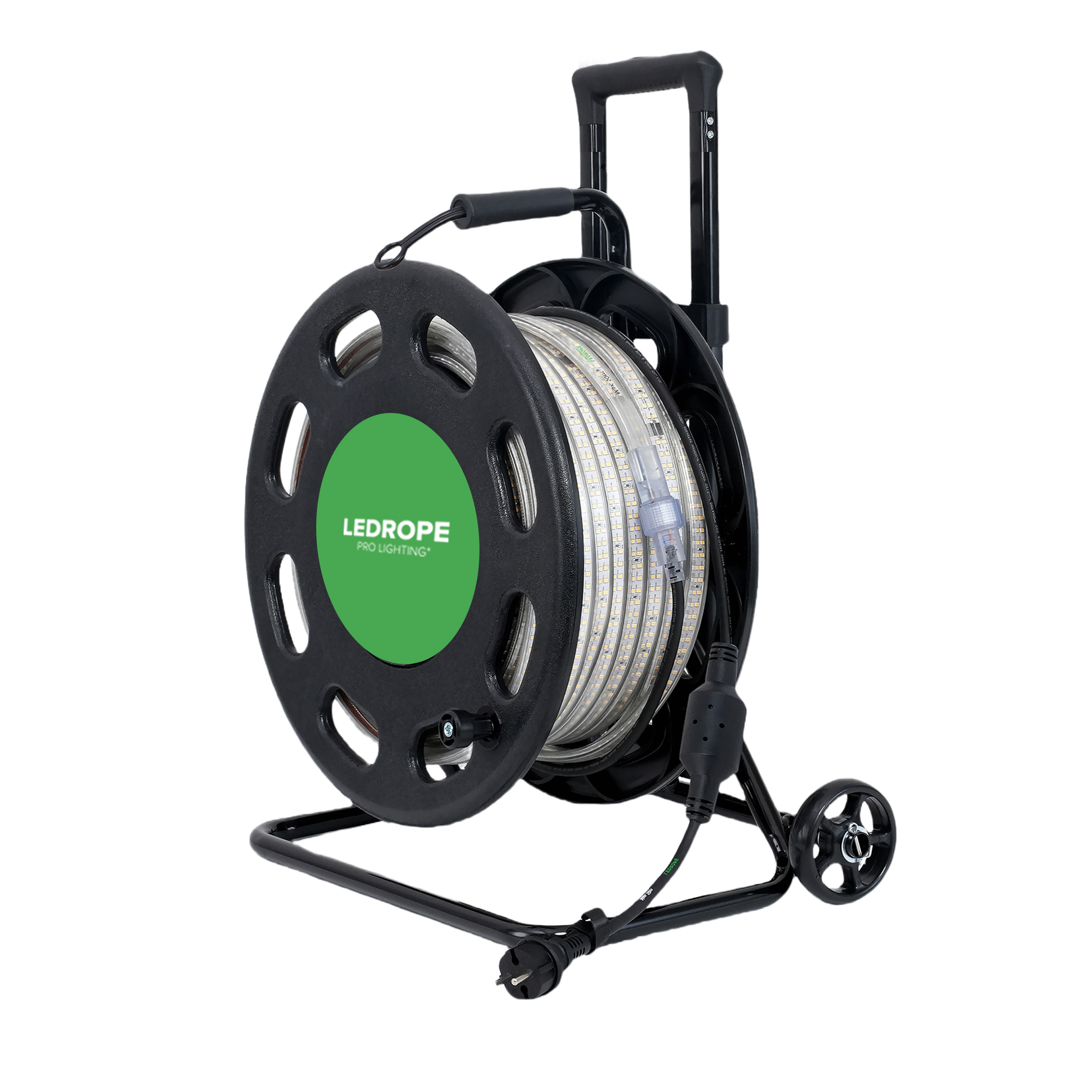 Chariot Ledrope PRO 50M avec câble de connexion