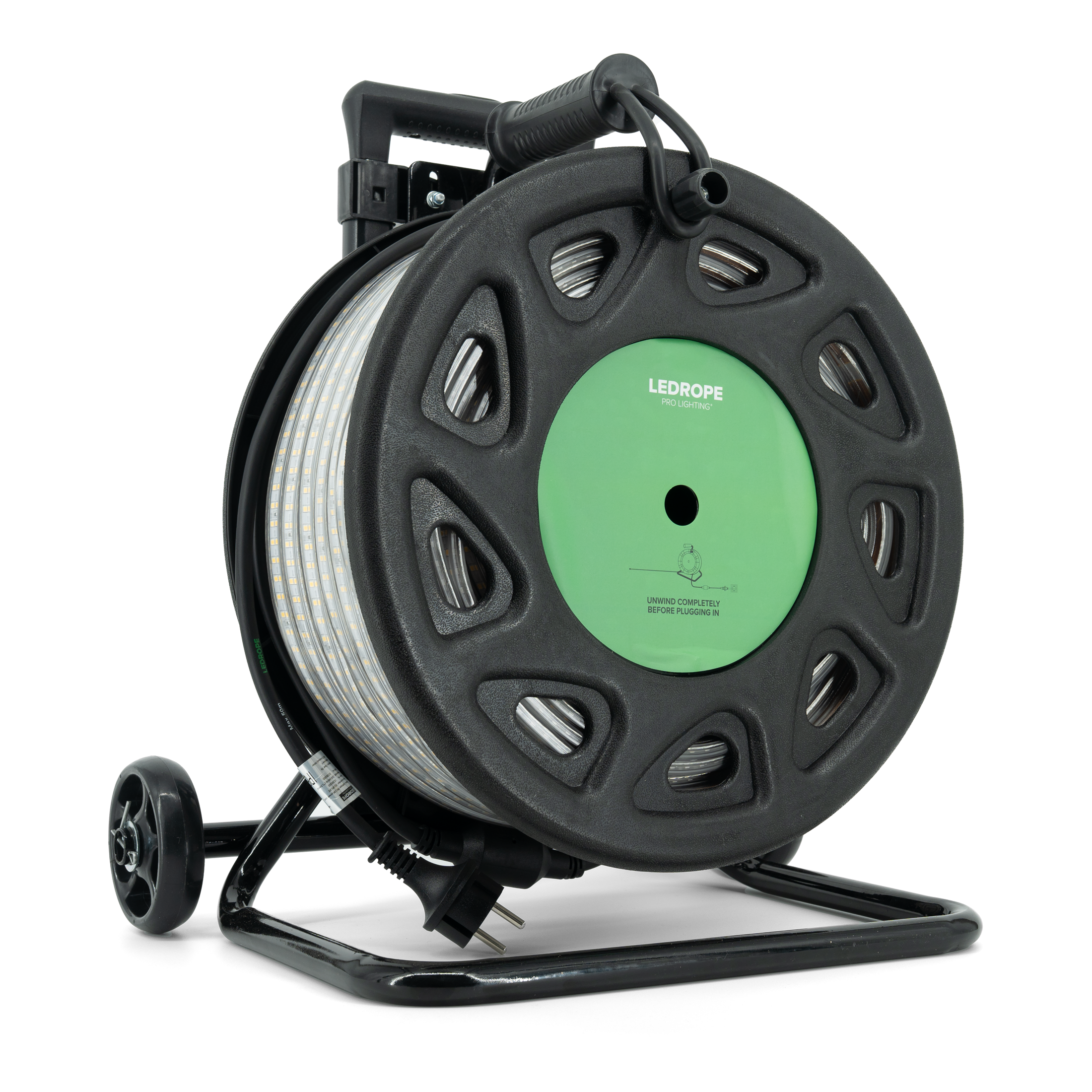 Chariot Ledrope PRO 50M avec câble de connexion